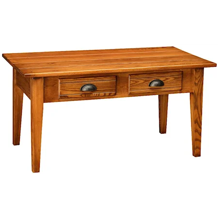 2 Drawer Coffee Table